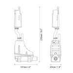 Bomba de condensados Aspen Pumps Silent+ Mini Lime - Imagen 2