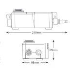 Bomba de condensados Aspen Pumps Mini Tank - Imagen 2