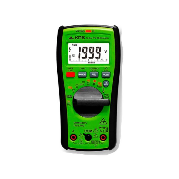 Multimetro solar TRMS Bluetooth KPS DMM4500PV