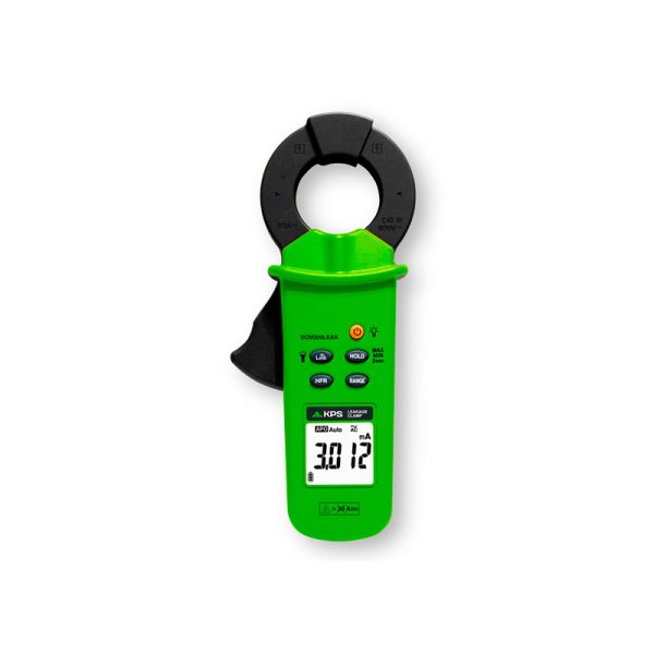 Pinza amperimétrica de fuga Bluetooth True RMS KPS DCM300LEAK