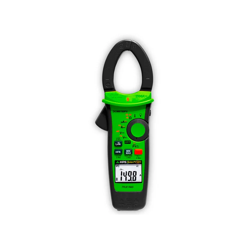 Pinza amperimétrica solar KPS DCM8700PV - Imagen 1