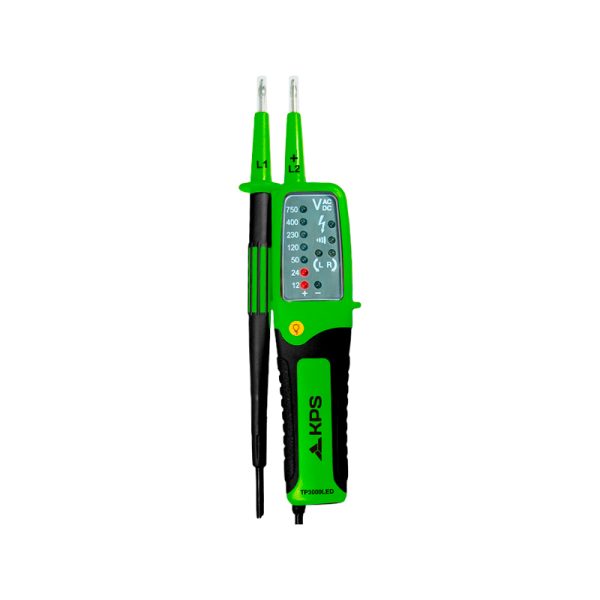 Detector de tensión de 2 polos KPS TP3000LED