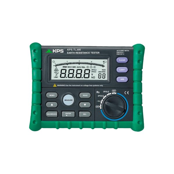 Medidor de resistencia de tierra KPS TL300