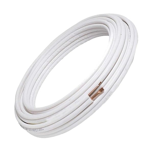Rollo de cobre aislado 1/4" 3/8" de 4 metros