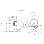 Compresor Copeland ZP295KCE TWD 522 - Imagen 2