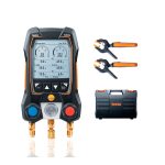 Testo 550s (0564 5502): Set Smart Analizador digital de refrigeración inteligente con sondas de temperatura inalámbricas de pinza