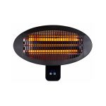 Calefactor eléctrico exterior de pared Mercalor MT 01 575 de 2000w