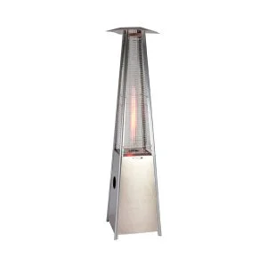Estufa de gas butano piramidal Mercalor MT01556 inox 5700/9500W