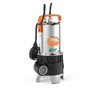 Bomba Sumergible City Pumps COBRA 90M para aguas sucias y fecales