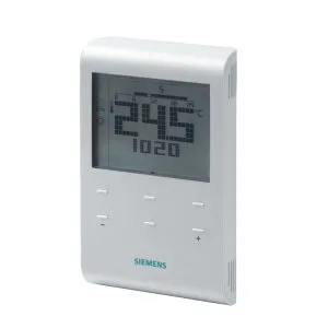Cronotermostato Siemens RDE100.1 cableado.