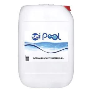 Desincrustante Líquido Concentrado 25 kg – Eliminador de cal y residuos orgánicos para piscinas SEIPOOL