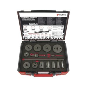 Surtido de sierras cilíndricas HSCo8 Sysko 19–76 mm – 16 piezas