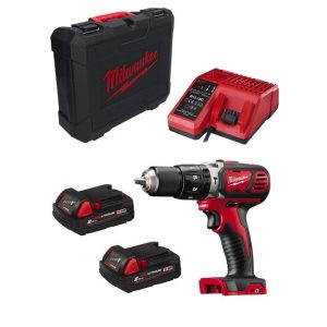 Taladro Percutor Compacto Milwaukee M18 BPD-202C
