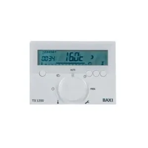 Termostato programable Baxi conexión cable TX 1200