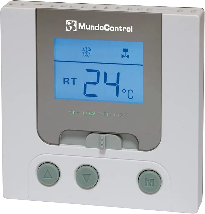 Termostato ambiente digital fancoil MUNDOCONTROL TFDS2T