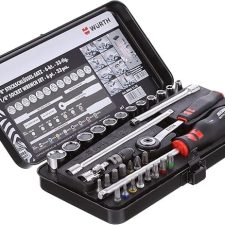 0965 11 Conjunto de carraca WURTH 1/4 33 piezas