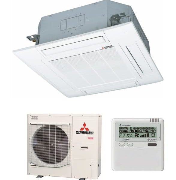 Aire acondicionado cassette MITSUBISHI ELECTRIC MGPLZ-140 trifasica