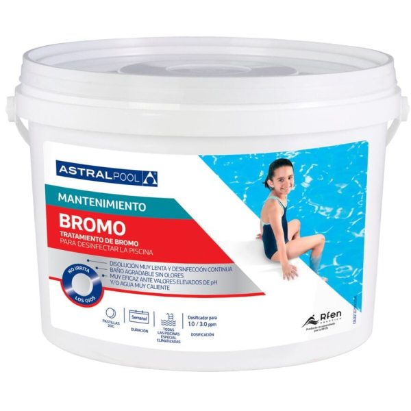 Bromo pastillas 20g ASTRALPOOL 5KG