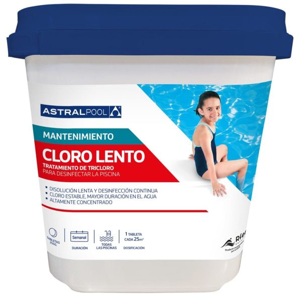 Tricloro en granulado ASTRALPOOL 30KG. cloro lento