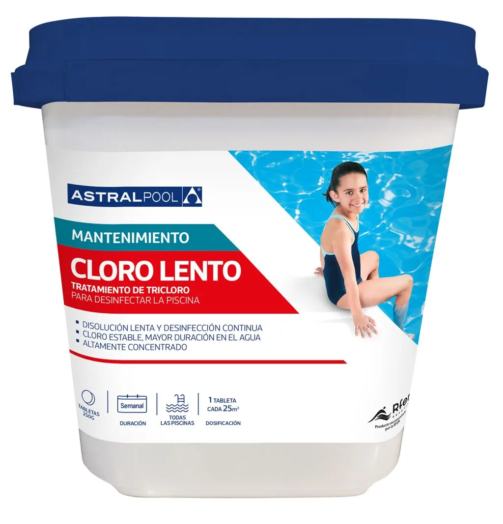 Tricloro en granulado ASTRALPOOL 30KG. cloro lento