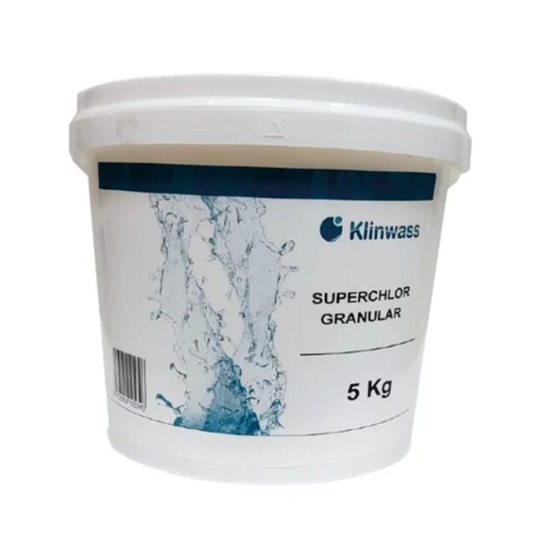 Tricloro en compactos KLINWASS 25KG. cloro lento